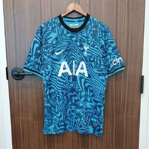 NIKE Tottenham Hotspur Camo Dejan Kulusevski Jersey SZ XL